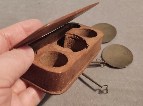 Coin balance scales antique - balance,