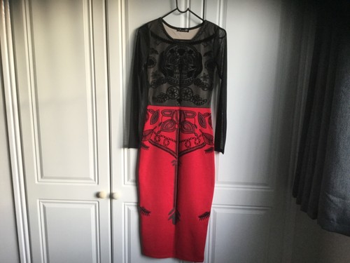 Woman red dress - size, new