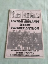 1994/95 Killamarsh Juniors Athletic v Holbrook MW Central Midlands League 