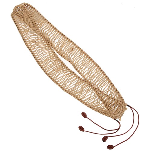 Woven rope ring handmade - woven,