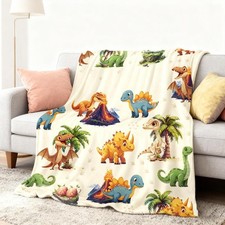 Dinosaur Blanket For Kids