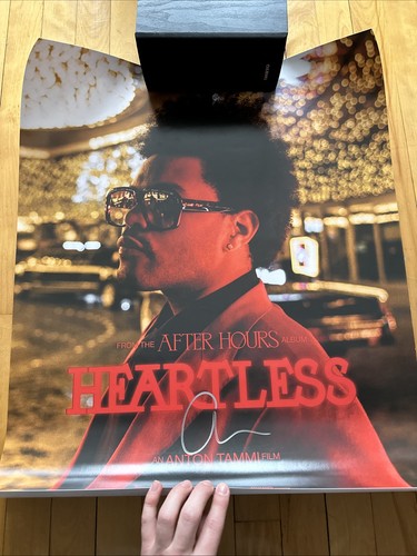 The weeknd heartless signed - weeknd,