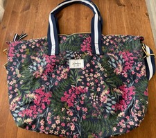Joules Floral Weekend Tote Bag