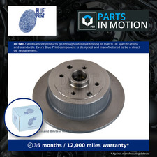 2x Brake Discs Pair Solid fits VAUXHALL ASTRA Mk2 2.0 Rear 88 to 91 20XE 261mm