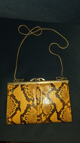Stunning vintage snake skin - snake,