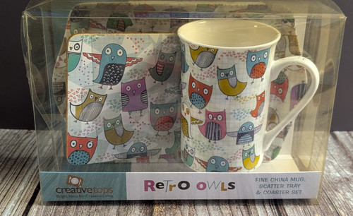 New boxed retro - retro, patterned