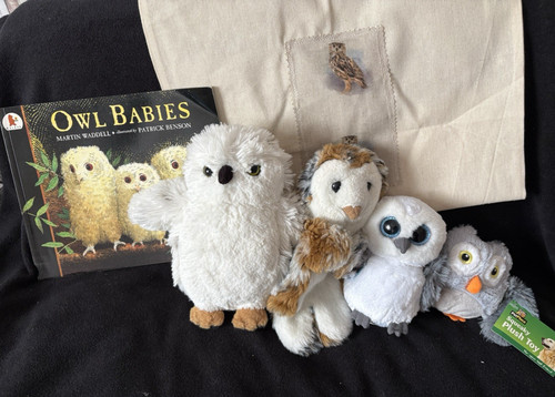 Owl babies storysack soft - babies,