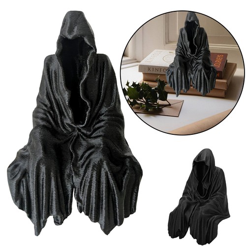Faceless sitting ghost - ghost, statue