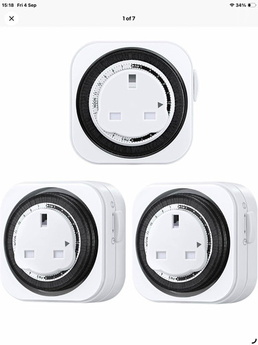 Hour mechanical plug - mechanical, plug-in