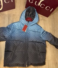Blue Gradient Gucci Puffer