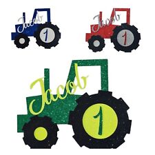 personalised tractor cake