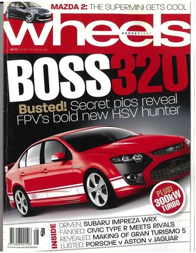 Wheels car magazine august - wheels,