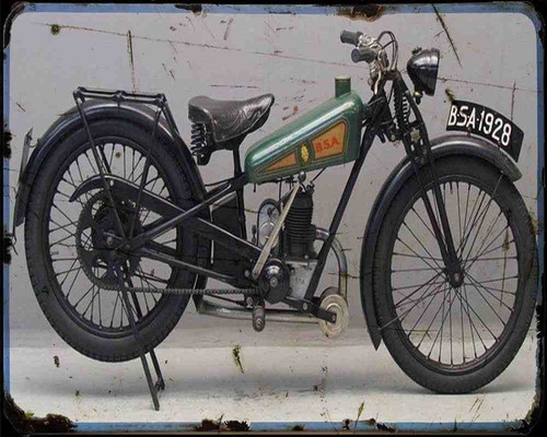 Bsa a28 photo print - a28,