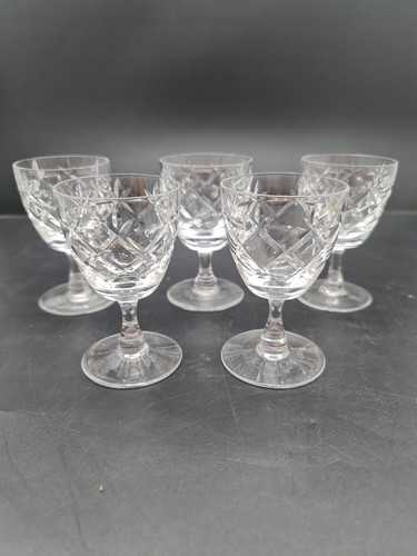 Vintage crystal cordial - crystal,