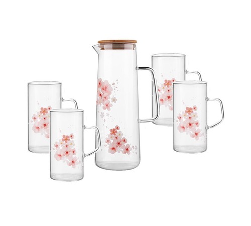 Water juice jug pitcher glass - water,