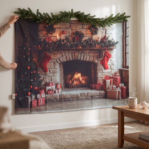 7x5ft xmas backdrop - 7x5ft,