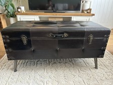 Large Solid Heavy Dark Brown