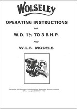Wolseley WD & WLB Stationary