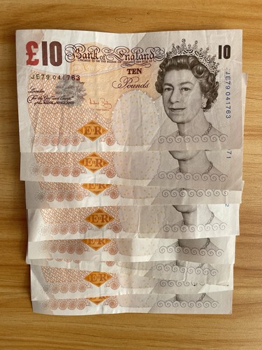 Old notes in good - £10,