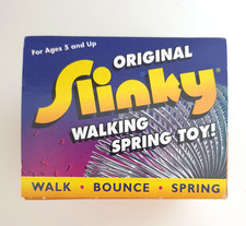 Original Slinky Metal Walking Spring Toy Ages 5+ Still in Unopened Box BNWT