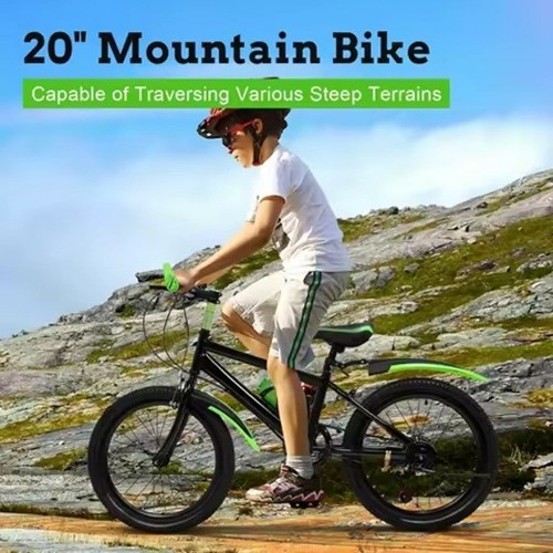 New mountain bike green - new,