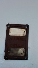 Lister spec plate - lister,