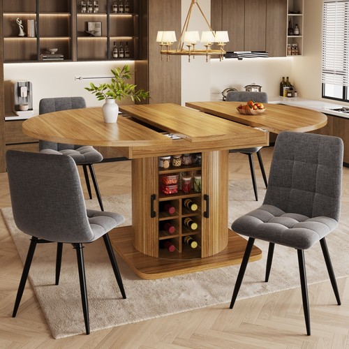 Extendable dining table 4 - table, &