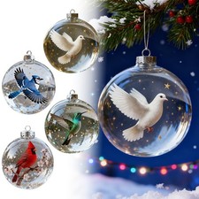 Natural Acrylic Bird Hanging