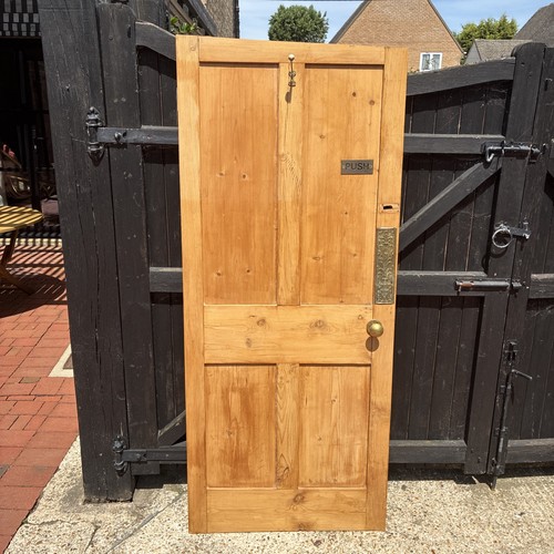 Door reclaimed victorian pine - door,