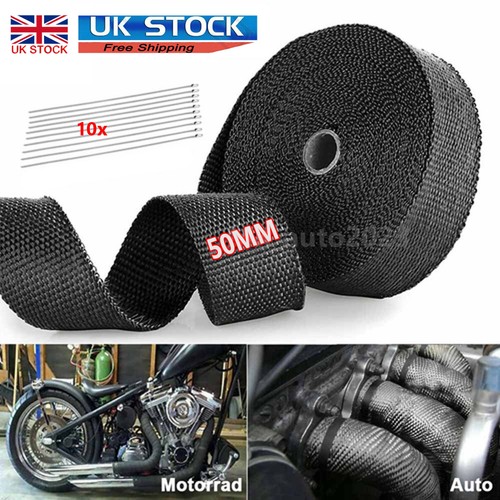 Titanium black heat wrap tape - titanium,