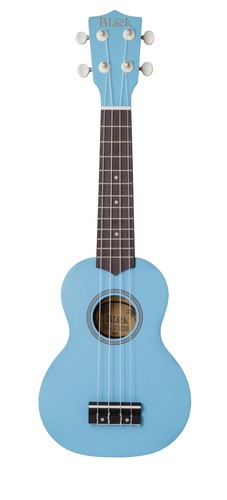 Adam black soprano - black, ukulele