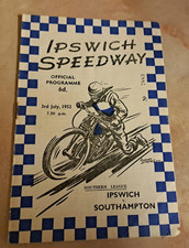 IPSWICH V SOUTHAMPTON SPEEDWAY