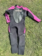 Animal 3.2 Kids Wesuit Beach Holiday Bodyboard Surf Small