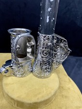 LAMBRETTA INDIAN GP CHROMED CUSTOM HAND ENGRAVED HYD. SWITCH HSG & GEAR CHANGE