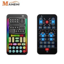 I9 Voice Changer Set Multifunction Portable Recording Mini Sound Card For UK