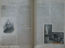 Fire Brigade Firemen Engine Rare Old Antique Victorian Article 1891 Captain Shaw