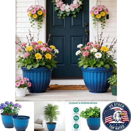 Large flower pots with - 15",