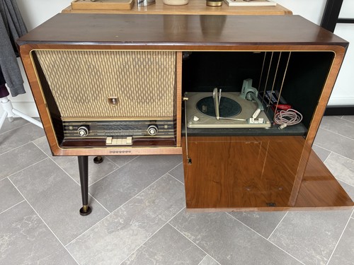 Philips mid century wooden - philips,