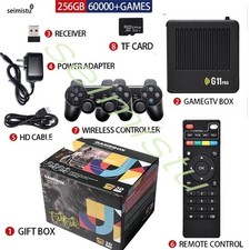 Arcade Game Box G11 Pro Game Box TV 256G in 60000+ Retro Games 4K HD Video Game