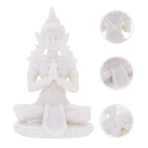 Mini sandstone buddha statue - sandstone,