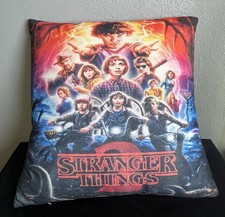 Stranger Things Square Pillow