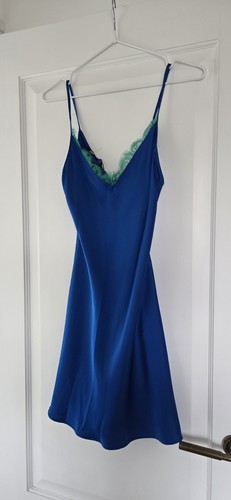 Zara satin cobalt mini - zara,