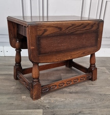 Antique Oak Coffee Table -