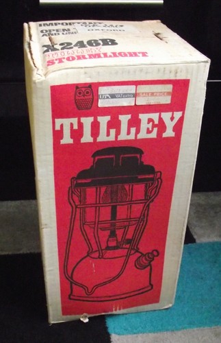 Vintage gold tilley lamp x246b - vintage,
