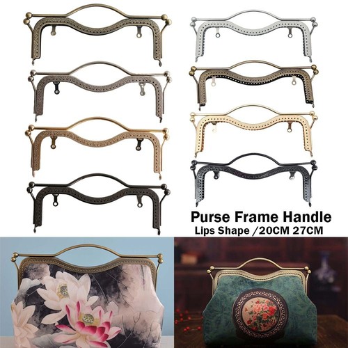 Vintage purse frame kiss clasp - kiss,