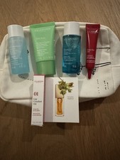 Clarins Beauty Products/Samples and Toiletries Bag
