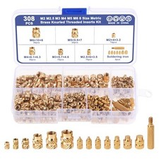 308PCS Threaded Inserts for