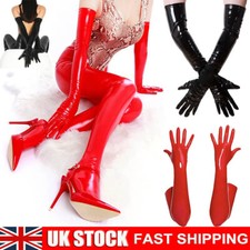 Womens Club PVC Leather Long