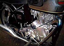 A4 Metal Sign velocette venom clubman 04