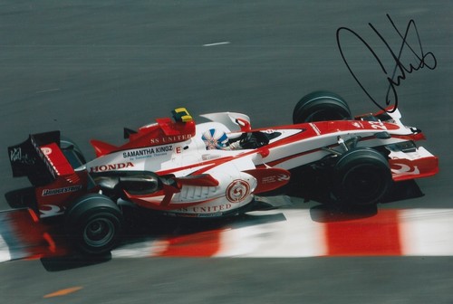 Anthony davidson hand signed - davidson,
